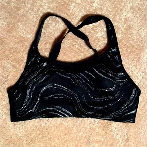 Pink Victoria’s Secret Sports bra - Marble black